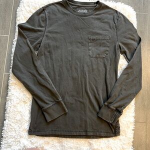 Goodfellow & Co Gray Long Sleeve Crew Neck Tee
